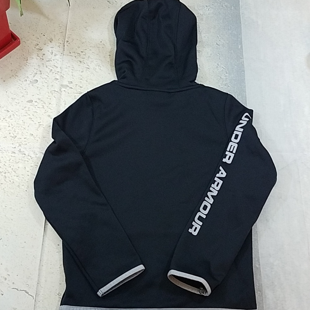 Under Armour Boys Fleece Hoodie - Picture 6 of 8